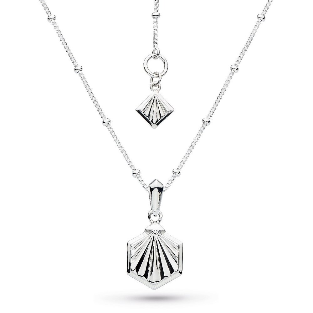 Kit Heath Deco Sterling Silver Necklace